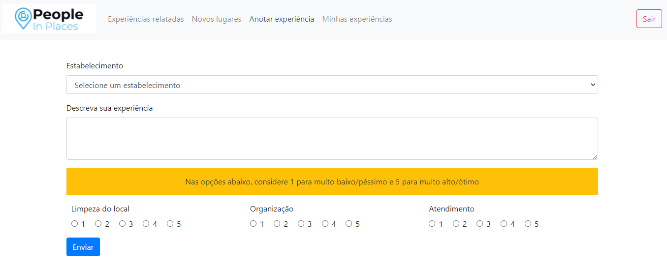 Print aplicação Ranking of Places